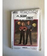 Simplicity Costume Pattern 9394 Size AA 6-16 Star Trek Uncut Vintage 1989 - $405.40 MXN