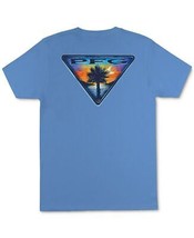 Columbia Men&#39;s Rae Short-Sleeve Crewneck Graphic T-Shirt White Cap Blue-XL - $17.99