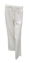 Kimber Long French Terry Wide Leg Pant With Satin Stripes - $47.00
