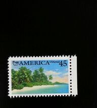 1990 45c America Caribbean Coast Scott C127 Mint F/VF NH - €1,14 EUR