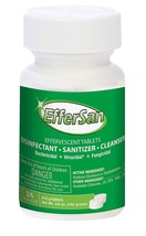 Effersan Disinfectant, Sanitizer, Cleanser Tablet, 4 Grams, Bottle Of 24 Tablets - £12.42 GBP