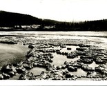 RPPC Biscuit Basin Yellowstone National Park WY Postcard Haynes Photo 10... - $9.85