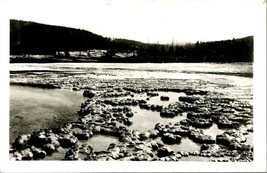 RPPC Biscuit Basin Yellowstone National Park WY Postcard Haynes Photo 10096 C10 - £7.82 GBP