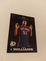2007-08 Topps Basketball #127 Sean Williams RC Rookie Card Near Mint Raw Card - £7.83 GBP