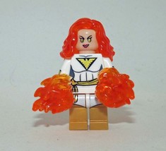 Minifigure Custom Toy Phoenix Jean Grey Dark Phoenix X-Men Marvel movie! - $5.30