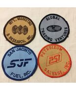 Oil &amp; Marine Industry Patches Petroluem Salvage Global Trading San Janci... - $10.15 CAD
