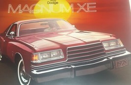 1978 DODGE MAGNUM XE CAR SALES BROCHURE Fc2 - $12.31