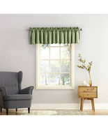 Home Solid Color Tailored Window Valance, Sage Green Size: 54&quot; W x 18&quot; L... - £14.03 GBP