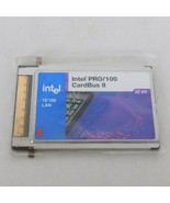 Intel PRO/100 Mobile Adapter Card Bus II 10/100 LAN 32 BIT PCMCIA Assemb... - £15.33 GBP