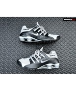 Authenticity Guarantee 
Nike Shox 2009 NZ ID White Black Silver Running ... - £94.67 GBP