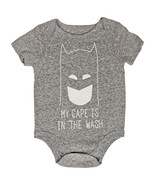 Batman My Cape is in the Wash Infant Snapsuit Grey - £12.57 GBP