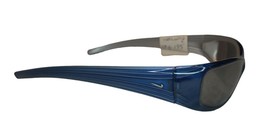 Vintage Nike Tailwind R Sunglasses 59-16-135 Blue And Silver - £80.17 GBP