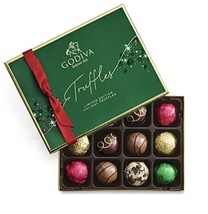 Godiva Chocolatier Holiday Truffle Flight - 12 Piece Limited Edition Ass... - $39.50