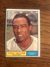 Tony Taylor 1961 Topps  Baseball Card (0115) - £3.12 GBP