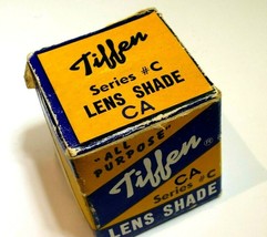 Tiffen series &quot;C&quot;   Metal Lens Hood 25mm screw in type shade  threaded m... - $22.49