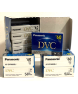 Panasonic DVM60 Mini DVC Video Cassette Tapes - 3 Boxes - 15 New Sealed ... - €85,52 EUR