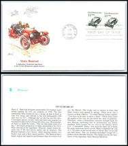 1985 US FDC Cover - Baton Rouge, Louisiana, Stutz Bearcat Automobile F1 - $2.96