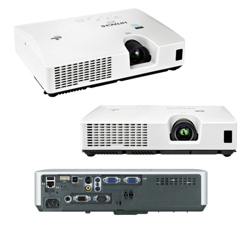 Hitachi CP-X3021WN 3200 ANSI Lumens 3LCD Projector HDMI Cinema Parts Onl... - $33.66