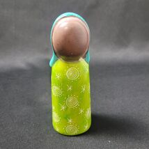 Hand Crafted Carved Soapstone Green Nativity Figurine Kenya Replacement ... - $13.17 CAD