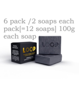 LOOP - 6X PINEAPPLE ACTIVATED CHARCOAL SOAP - PACKAGING OF 2PK - $367.33 MXN