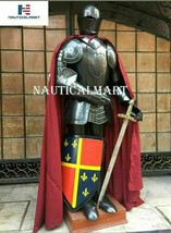 Medieval Black Antique Combat Full Body Armor suit Best decorative armor - £1,070.38 GBP