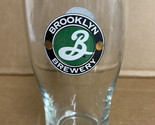 BROOKLYN BREWERY-PINT GLASS TULIP STYLE 16 OZ Clear Glass  - $11.76