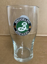 BROOKLYN BREWERY-PINT GLASS TULIP STYLE 16 OZ Clear Glass  - $11.76