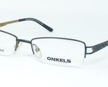 Onkels ONK1332 Col. 3 Verde Oscuro Único Gafas Marco 51-17-135mm - $56.33