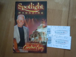 Spotlight Magazine The Carolina Opry  &amp; Tickets from 2005 Myrtle Beach SC - £4.78 GBP