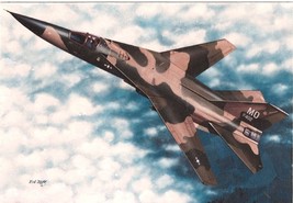 Framed 4&quot; X 6&quot; Print of General Dynamics F-111 &quot;Aardvark&quot;.  Hang or Display - £10.08 GBP