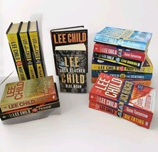 Lot of 15 Lee Child JACK REACHER Books Reacher TV Series Hardback Paperback - $44.50