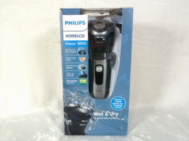 Philips Norelco Shaver 3800 Rechargeable Wet &amp; Dry Shaver Pop-up Trimmer... - $38.67