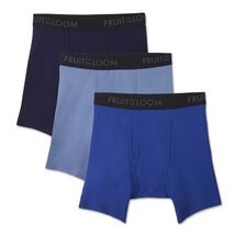 Fruit of the Loom Men's Breathable Cotton Micro-Mesh Boxer Briefs, 3 Pack S - €17,04 EUR