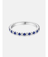 Royal Moissanite Sapphire Ring - £79.00 GBP