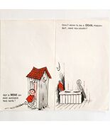 1970s Lot oF 2 Unused Note Paper Pages Outhouse Bathroom Humor NOS DWF28 - €17,30 EUR 1970s Lot oF 2 Unused Note Paper Pages Outhouse Bathroom Humor NOS DWF28 - €17,30 EUR