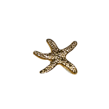 Starfish Gold-Toned Lapel Pin - £4.23 GBP