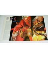 Street Fashion Magazine Article The Face Mag Vintage 1985 Lesley White M... - $19.99