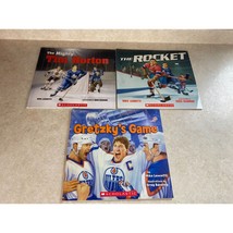 Wayne Gretzky, Rocket Richard, Tim Horton Scholastic Picture Story Books - £5.53 GBP