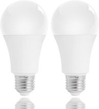 Radar Motion Sensor Light Bulbs A19 12W 75 Watt Equivalent Daylight E27 Indoor A - £26.36 GBP