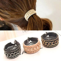 Women Hair Clips Elegant Crochet Hair Claw Ponytail Hold Clamp Hairpins ... - $16.79