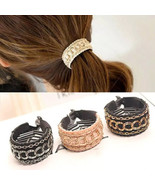 Women Hair Clips Elegant Crochet Hair Claw Ponytail Hold Clamp Hairpins ... - $16.79