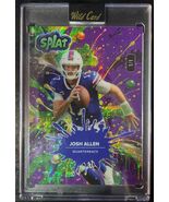 2025 Wild Card Splat Josh Allen Buffalo Bills 1/1 - $64.34