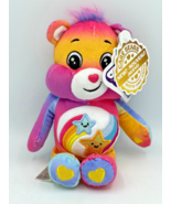 Care Bears New Release 2022 Dare To Care Bear Glitter Belly and Eyes 9&quot; ... - $12.59