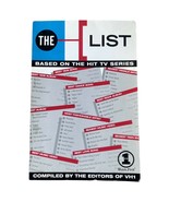 The List Based On The Hit TV Series Paperback Activity Book VH1 Very Goo... - $15.45 CAD