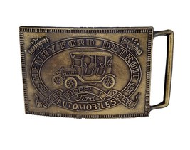 Henry Ford Detroit Automobiles # PC2020340010 Metal Belt Buckle - £7.42 GBP