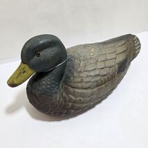 Vintage Ariduk MALLARD Duck Decoy General Fibre Company St Louis 15" Pap... - $37.97