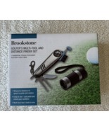 Brookstone Golfer's Multi-Tool and Distance Finder Set NEW