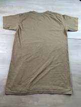 Duke Athletic Products T Shirt Vtg Army Green Olive Brown Single Stitch Small - £7.43 GBP