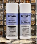 Bundle 2 Nioxin Hair Fall Defense Shampoo -Travel Size 1.6oz each- 3.2oz... - $14.80
