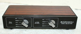 Vintage Archer (Radio Shack) Cat. No. 15-1261 Video Selector Switch ~ Nice - £4.77 GBP